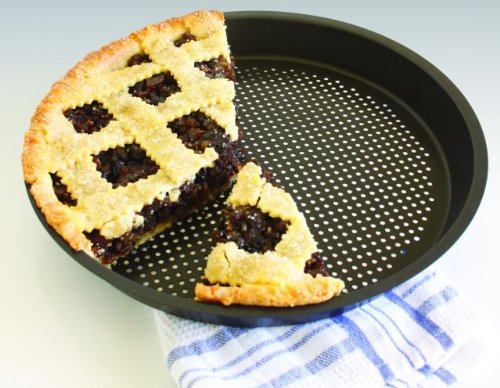 Cooks Innovations Non-Stick Flaky Pie Crust Pan - Ensures A Flaky Pie Crust Every Time.