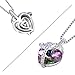 Elegant Fashion Necklace with Swarovski Crystal Heart shaped Pendant Jewelry that Compliments Any Outfit for Women