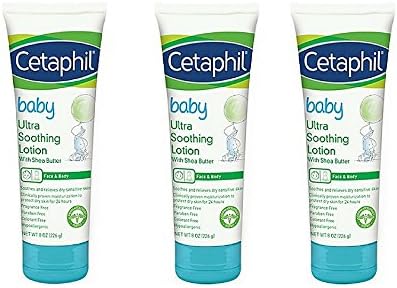 Cetaphil Baby 8 oz. Ultra Soothing Lotion with Shea Butter (3 Pack)