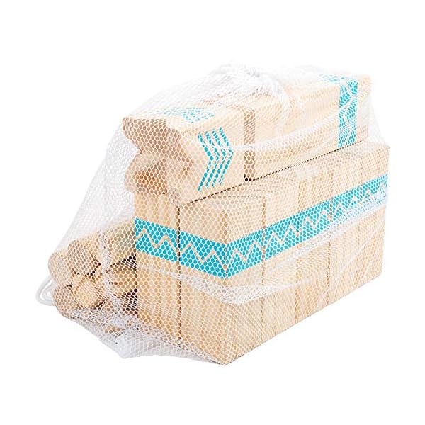 small foot Wikingerspiel Kubb Active, aus FSC 100%-zertifiziertem Holz, Outdoorspiel für die ganze Familie, 12036 – Bild 6