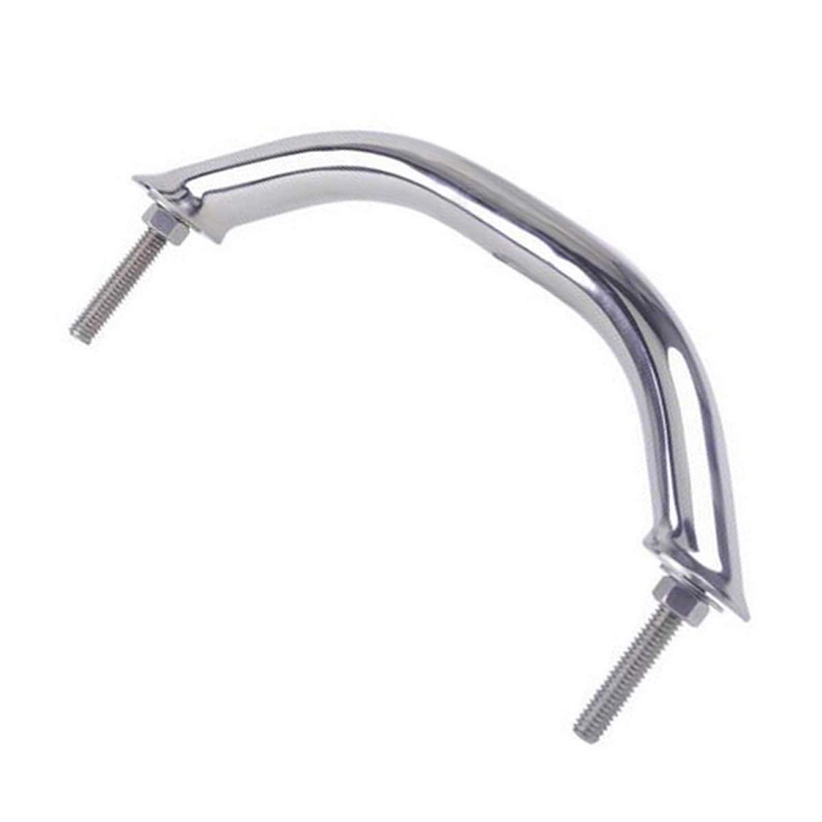 GOFORJUMP 8 inch Stainless Steel Polished Handle Grab Durable Handrail Boat Marine Yacht RV Hardware Replacement