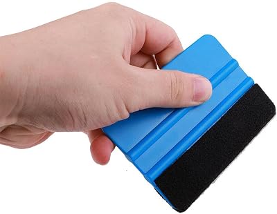 Fashion Hitch ACC0043 Vinyl Wrap Squeegee Applicator Blue Felt Edge