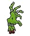 Zombie Dead Hand DIY Applique Embroidered Sew Iron on Patch p#339
