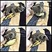 ASVEL Realistic Plush Simulation Electric Doll Dancing Fish, Funny Interactive Pets Chew Bite Supplies for Cat/Kitty/Kitten Fish Flop Cat Toy Catnip Toys - Perfect for Biting, Chewing and Kicking (A)