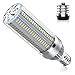 BARPOT LED Corn Bulb - 50Watt(370 Watt Equivalent) 5500 Lumen 6500K Cool Daylight,E26 to E39 Mogul Base Adapter,for Large Area Lighting Outdoor Indoor Garage Warehouse High Bay Barn Backyard and More