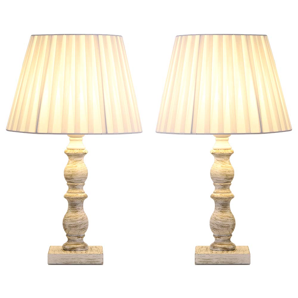 Best white wooden table lamp