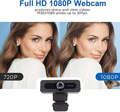 Webcam-with-Microphone-1080P-HD-Computer-Camera-rotatable-Plug-and-Play-USB-Streaming-Media-Laptop-Camera-Webcam-for-Video-Calling-Recording-Conferencing-SkypeYouTubeZoomFacetime