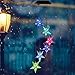 Slopehill Solar Wind Chime Changing Colors Waterproof Six Star Solar Powered LED Hanging Lamp for Outdoor Garden Party Decoration1