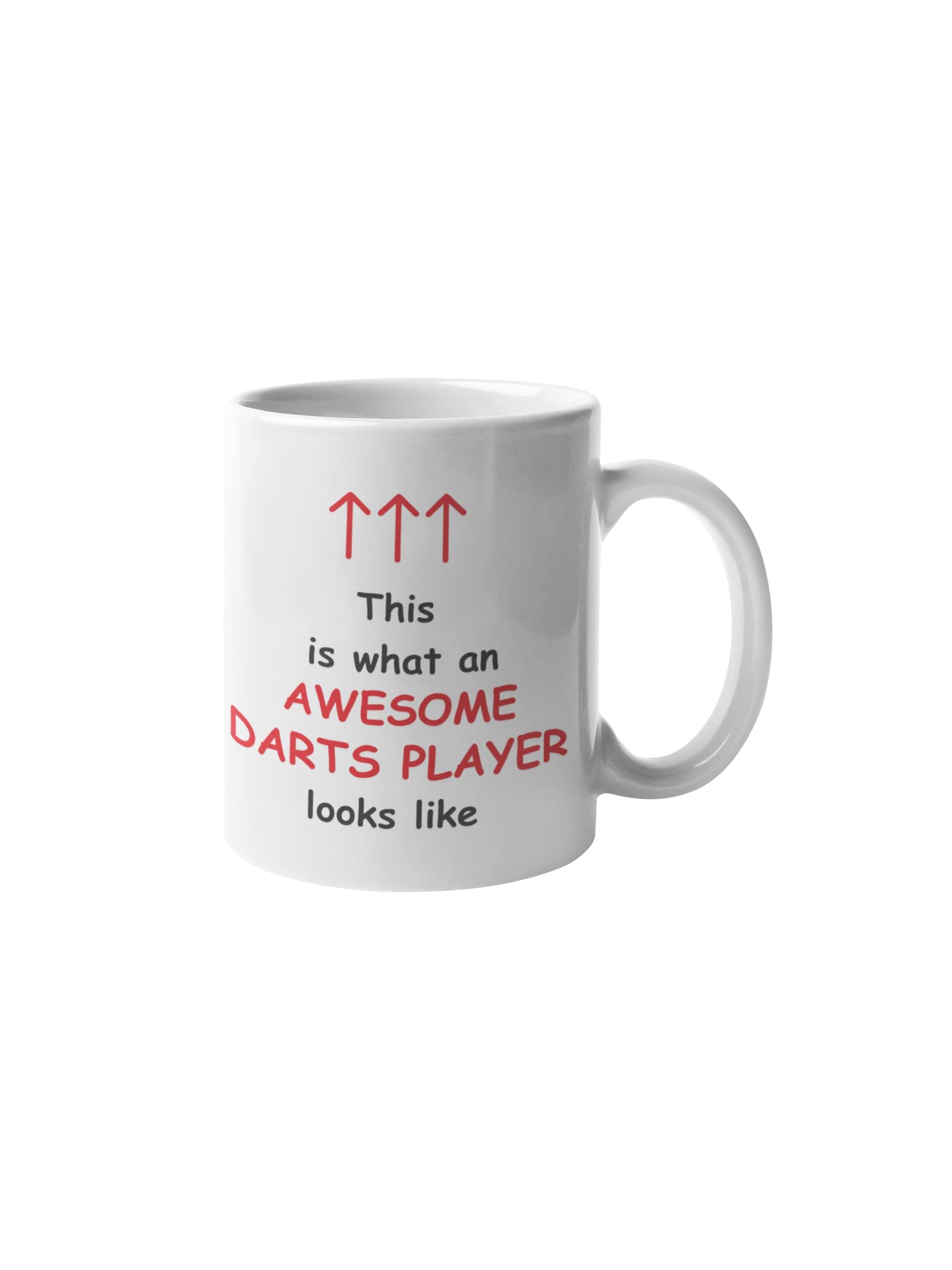 Super Lemon This is What an Awesome Sports Man Looks Like Mug Mothers Day Fathers Day Christmas Secret Santa Birthday Footballer Rugby Cricket Swimming Cycling (Awesome Darts Player)