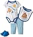 Disney Baby Baby-Boys Newborn Nemo Boys 4 Piece Set, Multi, 6-9 Months
