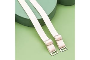 Underwear Shoulder Strap Adjustable Soft Bra Accessories Stainless Steel Bra Straps Elastic Double-Shoulder Bra Shoulder Stra