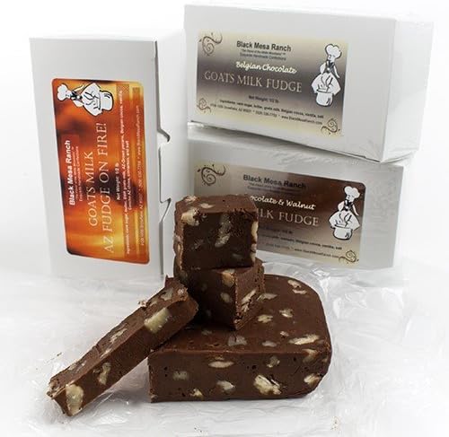 Goats Milk Fudge by Black Mesa Ranch - Chocolate Walnut (8 ounce)