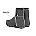 Techway Thermal Warm Fleece Cycling Waterproof Windproof Shoes Cover Bicycle Overshoes (XL Size 9-10)