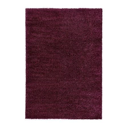 Ikea Adum Langflor Teppich In Lila 133x195cm Amazon De Kuche