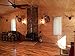 Rustic Wall Sconce Lantern Light, Authentic Oil Lantern Design - Rust Patina Finish, Small by Muskoka Lifestyle Products USA