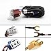 PartsSquare Ceramic H4 9003 HB2 Head Light Relay Wiring Harness 2 Headlamp Light Bulb Plug