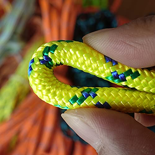 Climbing Rope NewDoar 10mm Static - 18KN Strength CE & UIAA Certified ...