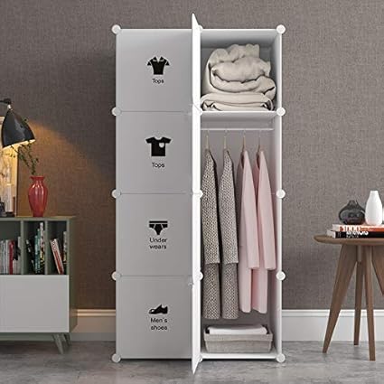 Bucketlist Plastic Shoe Rack With Cover For Home Office Cube