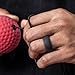 ThunderFit Silicone Wedding Rings for Men, Rubber Engagement Bands 8.7mm Wide 2.5mm Thick - 1/2/3/4/5/6/7/12/16 Variety Multipack (Pack E - Size 7.5-8 (18.2mm))