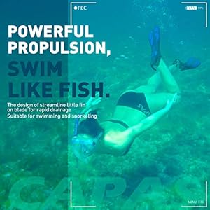 CAPAS Schwimmflossen, Schnorchelflossen mit Reisegröße, kurze Flossen zum Schnorcheln, Tauchen, verstellbare Flossen mit offener Ferse, für Männer, Frauen, Jugendliche 5 Schnorchelmasken 51B6UiQSKFL. SS300 Verstellbares Design mit offener Ferse, gut zum Teilen – das offene Fersen-Design bedeutet, dass jede Flosse eine größere Auswahl an Größen aufnehmen kann, sodass Familienmitglieder oder Freunde die Ausrüstung leichter teilen können.
Bequem zu tragen, unterstützt verschiedene Arten zum Anziehen: Sorgfältig ausgewähltes hochwertiges Material, weiche Fußtasche, flexibel genug für Barfuß, kann aber auch mit Flossensocken oder Tauchschuhen getragen werden, die helfen, die Füße eines Tauchers vor Kälte und Blasen zu schützen.
Hinweis: Bitte kaufen Sie eine Größe größer, wenn Sie mit Tauchschuhen zusammen tragen