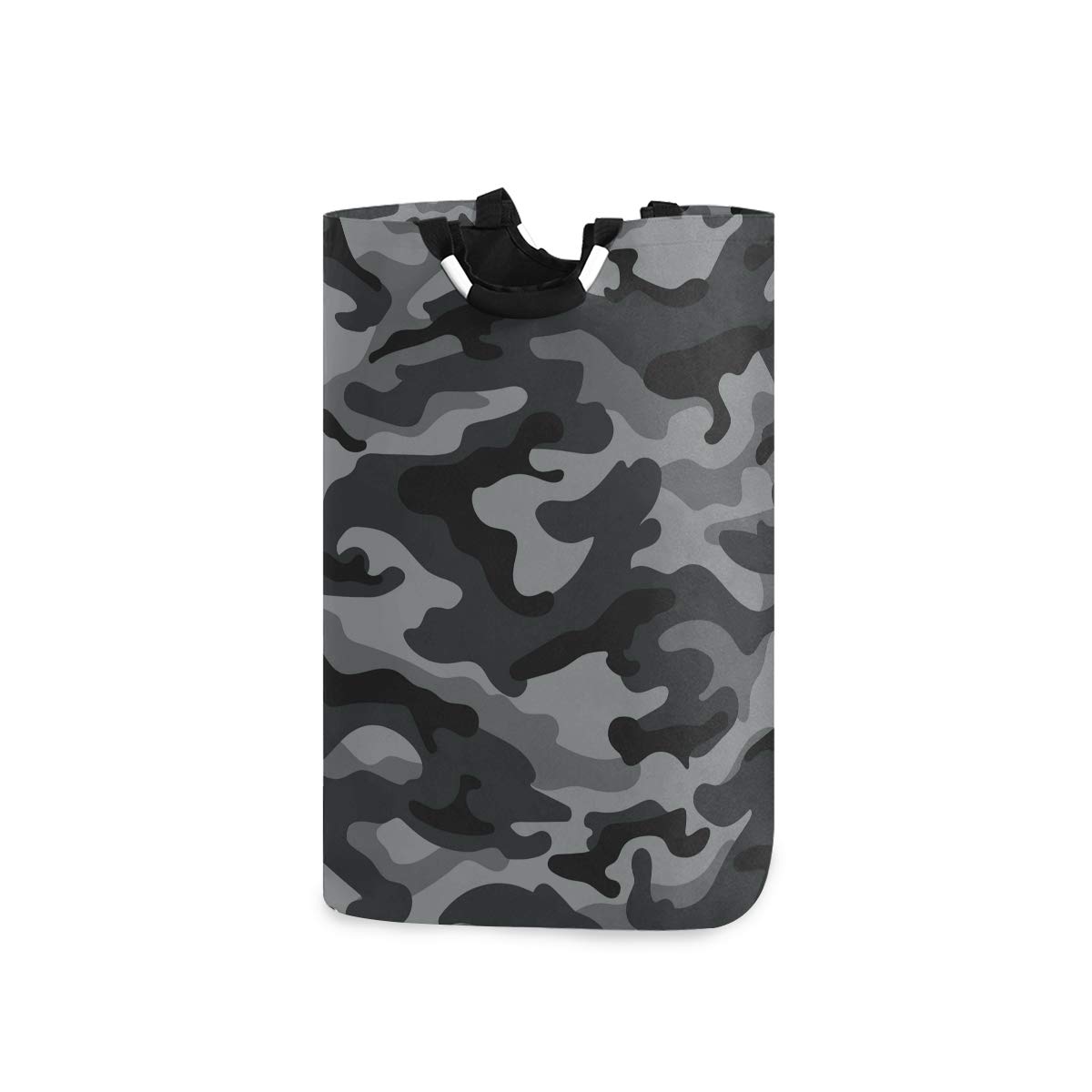 Army Camouflage Laundry Basket Collapsible Fabric Laundry Hamper Washing Bin Folding Clothes Bag