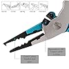 Booms-Fishing-X5-Aluminum-Fishing-Pliers-Resistant-Saltwater-for-Cutting-Braid-Line-and-Remove-Hooks-with-Coiled-Lanyard-and-Belt-Holder-Sheath