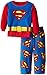 DC Comics Superman Fleece Pajamas for Little Boys