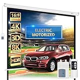 LopBast Screen 120" Motorized Projector Screen