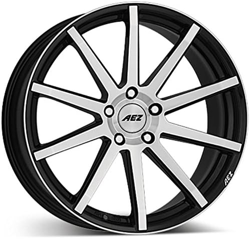 ALLOY WHEEL STRAIGHT BLACK/POLISHED