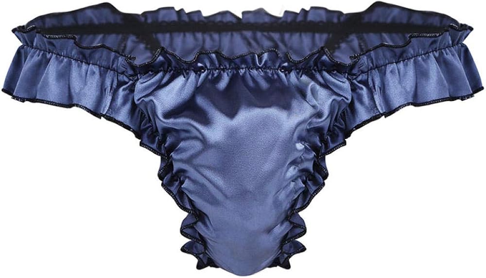 Lingerie pour Homme Lingerie pour Hommes Doux Confortable Brillant À Volants Froufrous Sissy