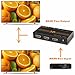 ANENG HDMI Splitter 1x2 / 1 Input 2 Output 4K 3D Powered Amplified Signal Distributor Video Splitter Switch for Dual Monitor