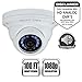 Night Owl Security, 1 Pack Add–On 1080p HD Wired Security Dome Camera – Audio Enabled (White)