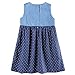Novatx Rabbit Sleeveless Summer Style Dress for Baby Girls H6295 Blue (2/3y)