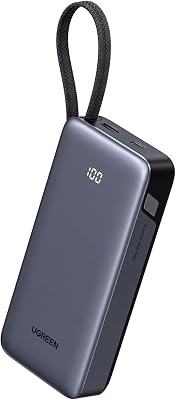 Nexode Power Bank 20000mAh 45W mit integriertem USB-C Kabel