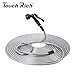 TOUCH-RICH 75FT 304 Stainless Steel Metal Garden Hose - Heavy Duty Water Hose, Outdoor Yard, Lightweight - Guaranteed Flexible & Never Kink