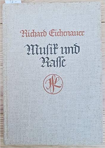 Musik Und Rasse Amazon De Eichenauer Richard Bucher
