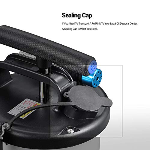 EWK Sealing Cap for Pneumatic/Manual 6.5 & 15 Liter Oil Changer Vacuum Fluid Extractor Pump Tank Remover