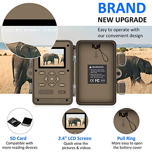 2 Tovendor+Waterproof+Outdoor+Activated+Wildlife