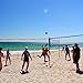 Park & Sun Sports Tri-Ball Volleyball: Portable Outdoor 3-Way Net System, Professional Series