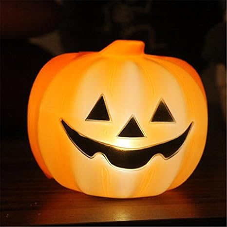 Solmore Flash Skull Pumpkin Grimace LED Lantern Night Light Lamp Halloween Decoration 1