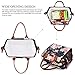 CoolBELL Women Floral Tote Water-Resistant Cooler Bag Soft Leak Proof Box Insulated Lunch Holder with Wide Opening for Wome, M, Peony Flower, M
