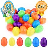 Totem World 60 Fillable Plastic Easter Egg Hunt Party Supply Pack - 2.25