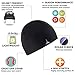 French Fitness Revolution - Skull Cap Helmet Liner Running Beanie - Ultimate Thermal Retention and Performance Moisture Wicking. Fits Under Helmets