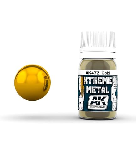 Amazon.com: AK Interactive - 30ml Extreme Metal Paints - Metallic