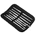 Queentools 7 Pcs Blackhead Remover Kit Blemish Remover Acne Extractor Tool for Curing Facial Problems with Zipper Storage Pouch
