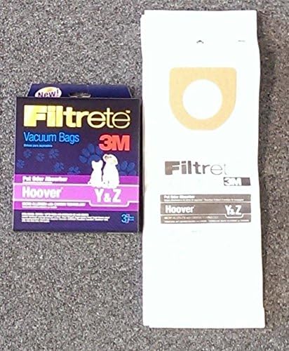 Vacuum Cleaner Bags Hoover Type Y Vacuum Bags Micro Filtration -- 9 Pk - Pet Odor Absorbing -