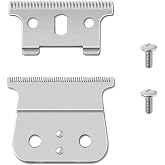 T-Blades Compatible with Andis T-Outliner G, GO, GTO, GTX, Headliner LS2, LS3 Replacement, 1Pack【New Version】