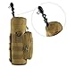 Gonex Tactical Molle Water Bottle Pouch H2O Hydration Carrier (Tan)