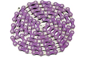 Alta YBN Bicycle Chain Twotone, (Single-Speed, 1/2 x 1/8-Inch, 112L) Multiple Colors
