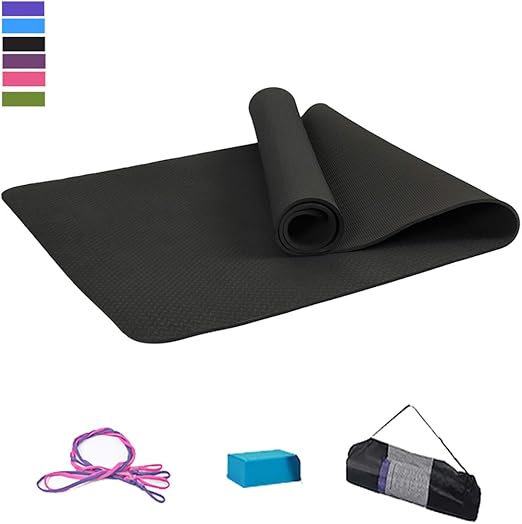 QULONG Estera De Yoga Antideslizante Material De Desgarrador ...